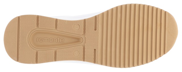 Remonte Keilsneaker , Freizeitschuh, Halbschuh, Schnürschuh mit Metallic-Kontrastbesätzen
