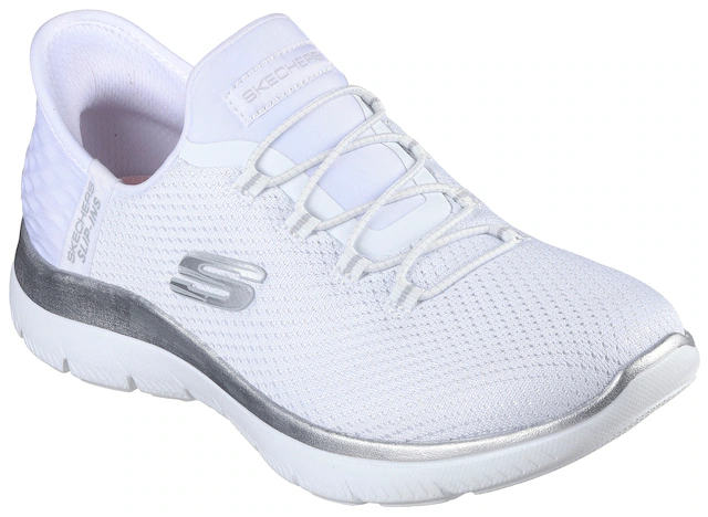 Skechers Slip-On Sneaker »SUMMITS-DIAMOND DREAM« Schlupfschuh, Freizeitschuh mit praktischer Slip-Ins Funktion