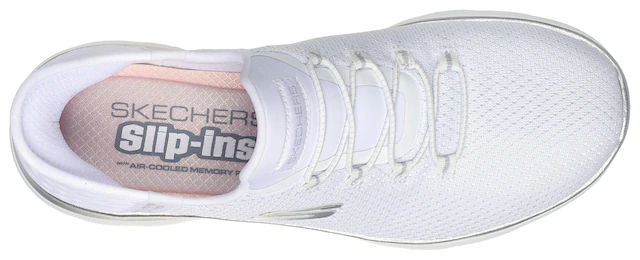 Skechers Slip-On Sneaker »SUMMITS-DIAMOND DREAM« Schlupfschuh, Freizeitschuh mit praktischer Slip-Ins Funktion
