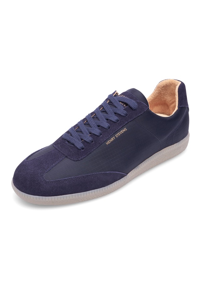 Henry Stevens Sneaker »Travis TIS Herrensneaker« Halbschuh Leder handgefertigt, sportlicher Freizeitschuh Herren