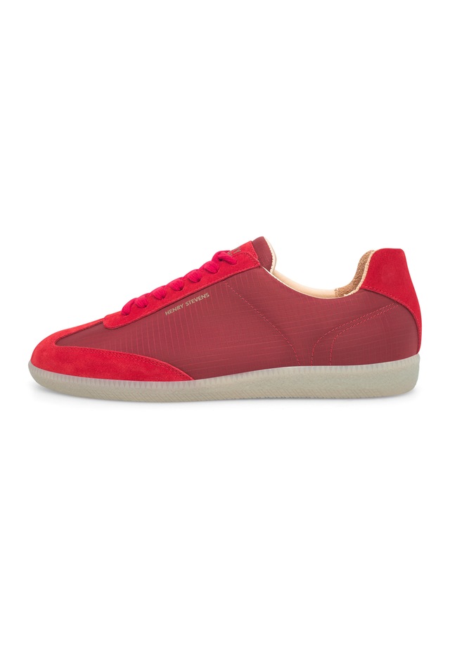 Henry Stevens Sneaker »Travis TIS Herrensneaker« Halbschuh Leder handgefertigt, sportlicher Freizeitschuh Herren