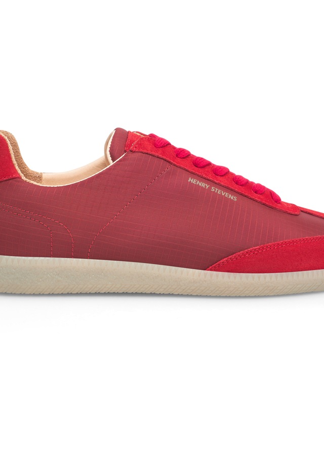 Henry Stevens Sneaker »Travis TIS Herrensneaker« Halbschuh Leder handgefertigt, sportlicher Freizeitschuh Herren