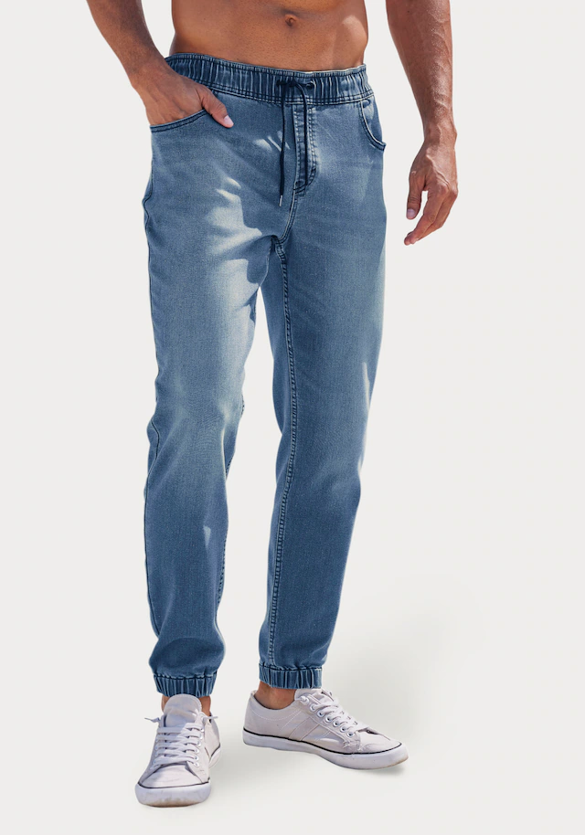 John Devin Jogger Pants »Jogg Pants« Joggpants mit elastischem Bund aus weicher Stretch-Qualität