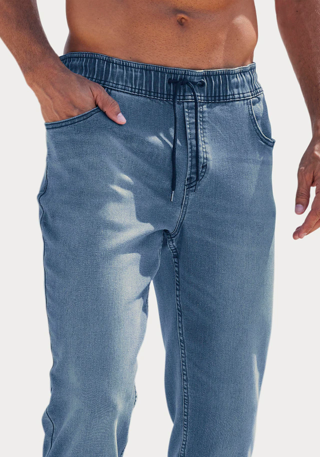 John Devin Jogger Pants »Jogg Pants« Joggpants mit elastischem Bund aus weicher Stretch-Qualität