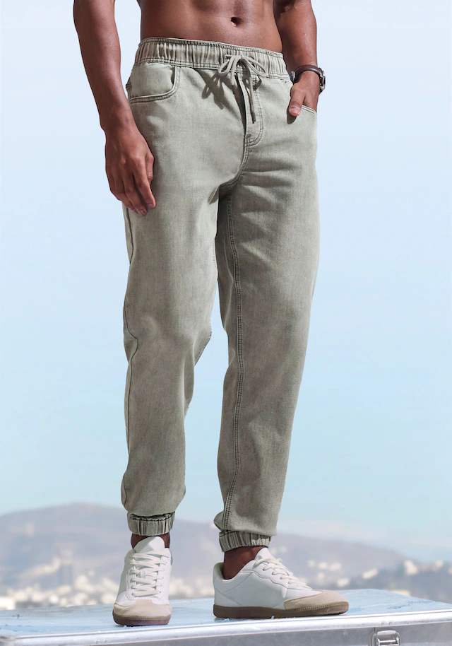 John Devin Jogger Pants »Jogg Pants« Joggpants mit elastischem Bund aus weicher Stretch-Qualität