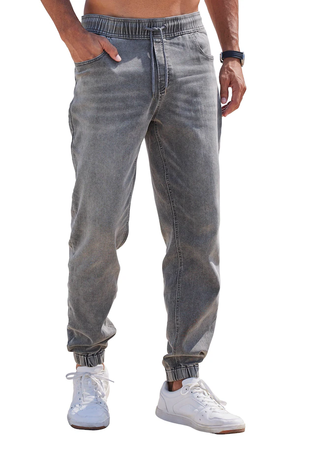 John Devin Jogger Pants »Jogg Pants« Joggpants mit elastischem Bund aus weicher Stretch-Qualität