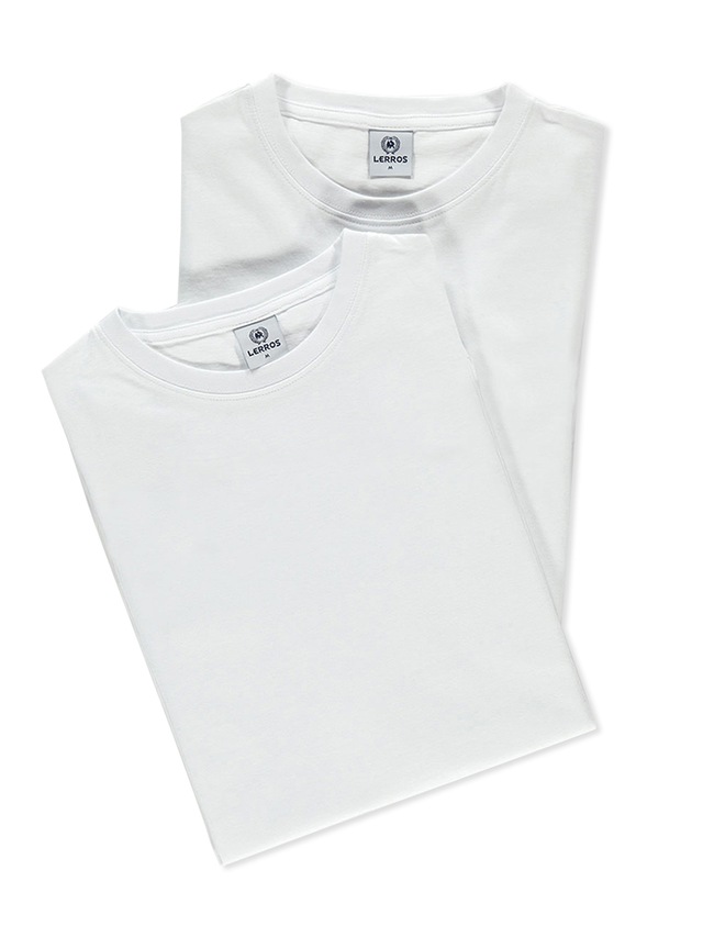 LERROS T-Shirt »Rundhals Doppelpack T-Shirt in Premium Baumwollqualität«