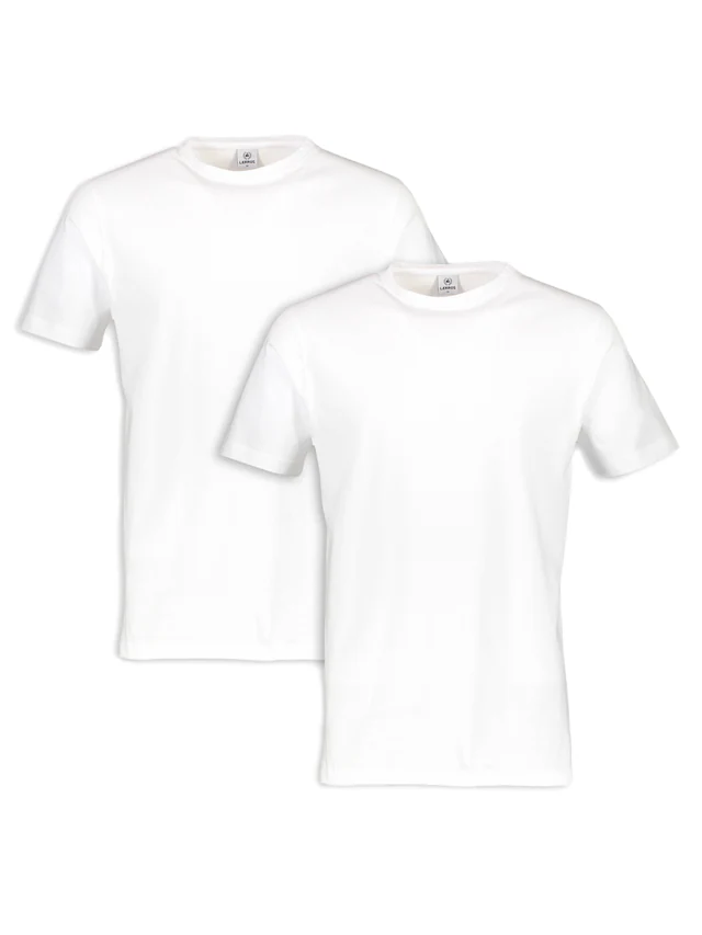 LERROS T-Shirt »Rundhals Doppelpack T-Shirt in Premium Baumwollqualität«