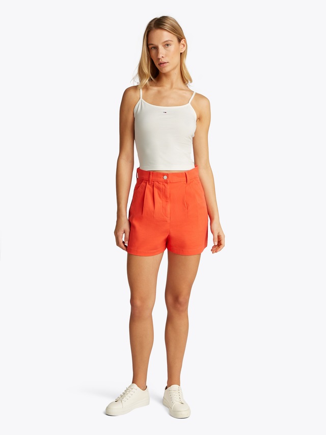 Tommy Jeans Tanktop »TJW 2PACK ESSENTIAL STRAP TOP« Packung, 2er-Pack, 2 Stk. mit Logo-Flag