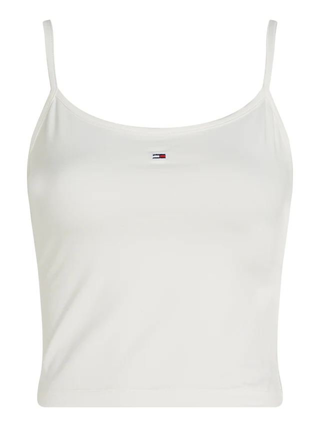 Tommy Jeans Tanktop »TJW 2PACK ESSENTIAL STRAP TOP« Packung, 2er-Pack, 2 Stk. mit Logo-Flag