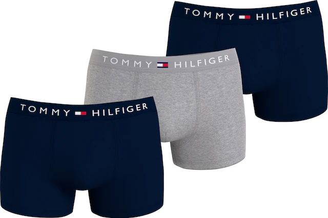Tommy Hilfiger Underwear Trunk »3P TRUNK WB« Packung, 3er, 3 Stk. mit Logobund