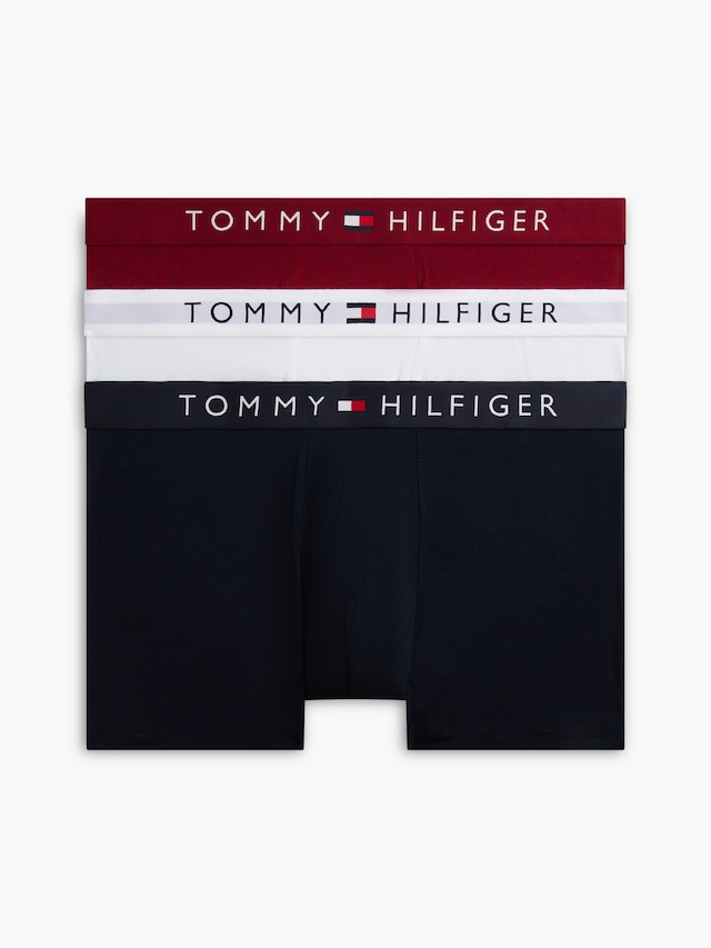 Tommy Hilfiger Underwear Trunk »3P TRUNK WB« Packung, 3er, 3 Stk. mit Logobund