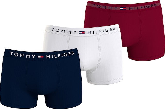 Tommy Hilfiger Underwear Trunk »3P TRUNK WB« Packung, 3er, 3 Stk. mit Logobund