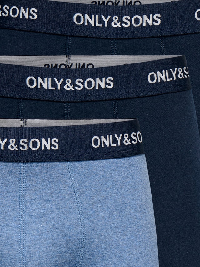 ONLY & SONS Trunk »ONSFITZ SOLID BLACK TRUNK 3PACK NOOS« Packung, 3 Stk.