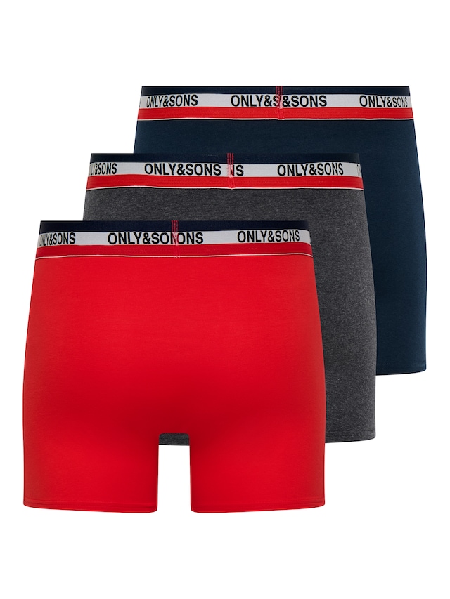 ONLY & SONS Trunk »ONSFITZ SOLID BLACK TRUNK 3PACK NOOS« Packung, 3 Stk.