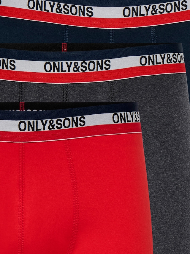 ONLY & SONS Trunk »ONSFITZ SOLID BLACK TRUNK 3PACK NOOS« Packung, 3 Stk.
