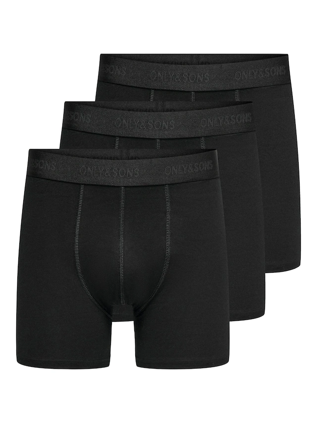 ONLY & SONS Trunk »ONSFITZ SOLID BLACK TRUNK 3PACK NOOS« Packung, 3 Stk.