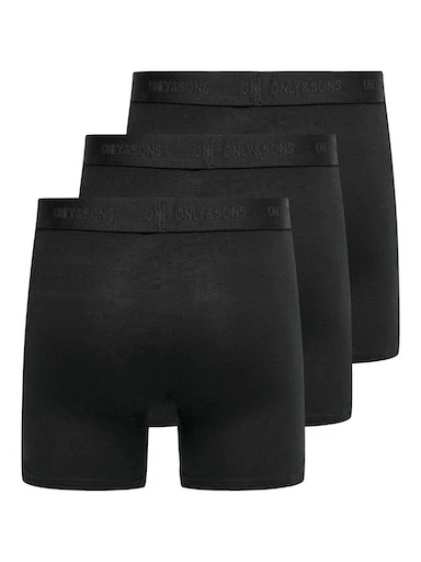 ONLY & SONS Trunk »ONSFITZ SOLID BLACK TRUNK 3PACK NOOS« Packung, 3 Stk.