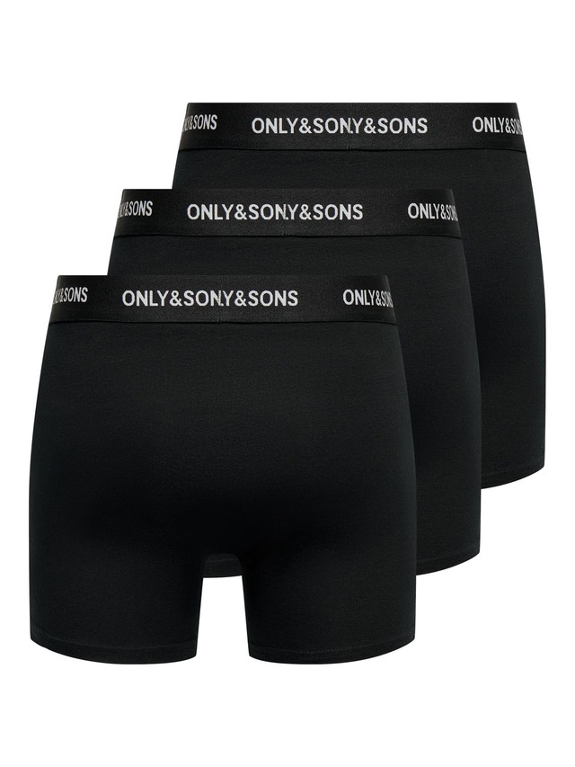 ONLY & SONS Trunk »ONSFITZ SOLID BLACK TRUNK 3PACK NOOS« Packung, 3 Stk.