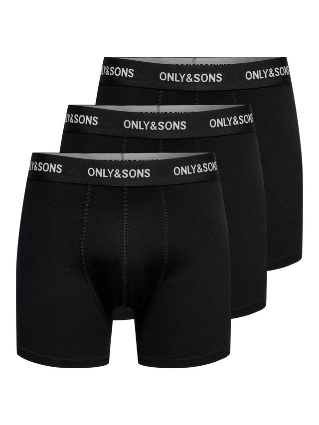 ONLY & SONS Trunk »ONSFITZ SOLID BLACK TRUNK 3PACK NOOS« Packung, 3 Stk.