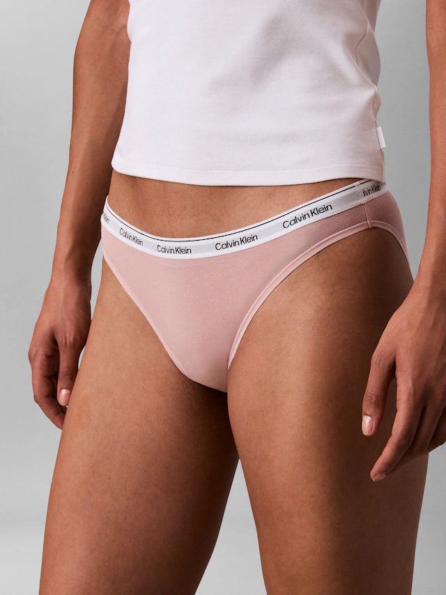 Calvin Klein Underwear Bikinislip »BIKINI (LOW-RISE)« mit Logobund