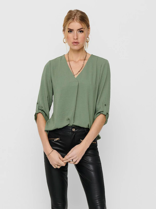 JDY Shirtbluse »JDYDIVYA LIFE 3/4 TOP WVN NOOS«