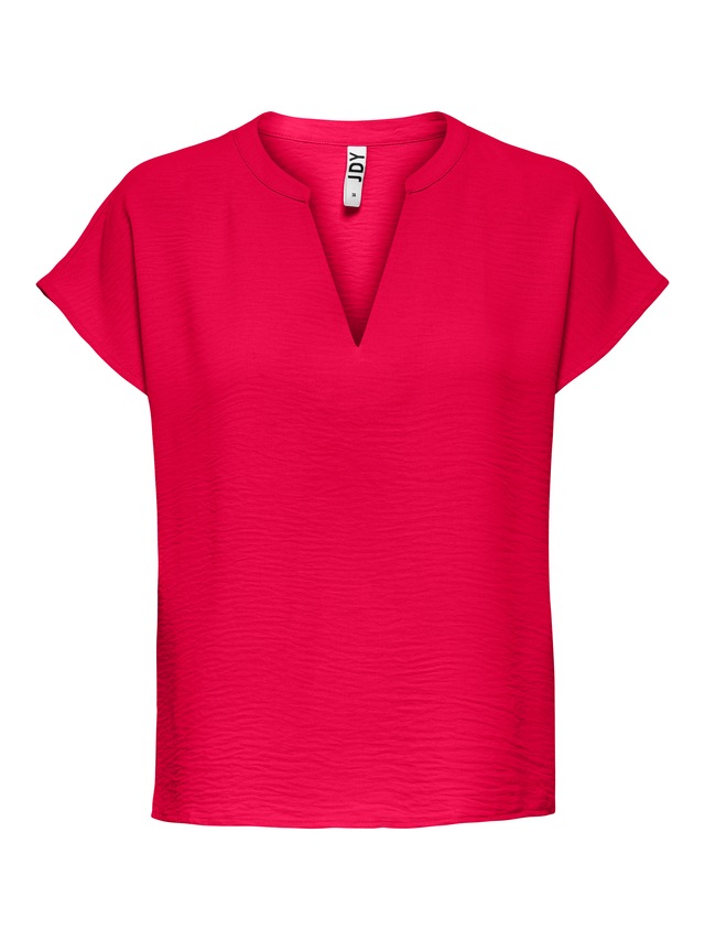 JDY Shirtbluse »JDYLION LIFE S/S TOP WVN NOOS« Polyester, regular fit