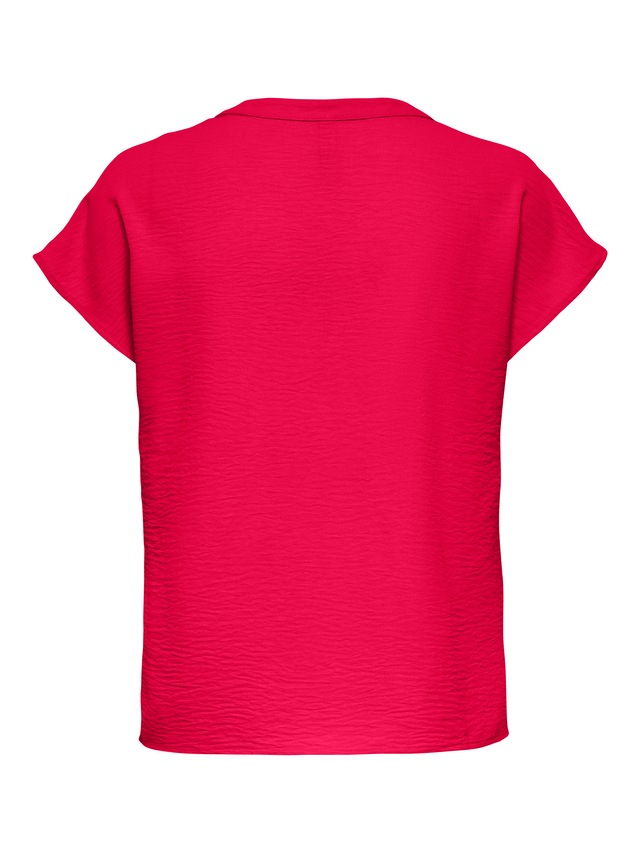 JDY Shirtbluse »JDYLION LIFE S/S TOP WVN NOOS« Polyester, regular fit