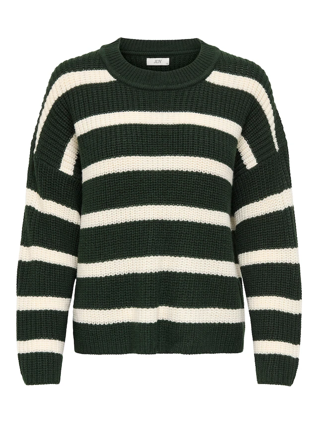 JDY Strickpullover »JDYJUSTY L/S STRIPE PULLOVER KNT NOOS«