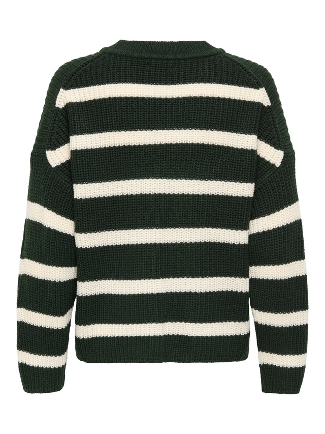 JDY Strickpullover »JDYJUSTY L/S STRIPE PULLOVER KNT NOOS«