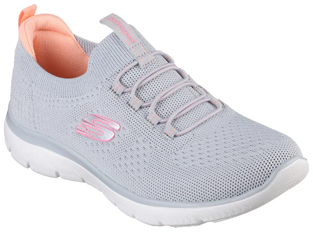 Skechers Slip-On Sneaker »SUMMITS« , Freizeitschuh, Halbschuh, Slipper mit flexibler Traktionslaufsohle
