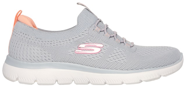 Skechers Slip-On Sneaker »SUMMITS« , Freizeitschuh, Halbschuh, Slipper mit flexibler Traktionslaufsohle