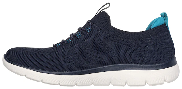 Skechers Slip-On Sneaker »SUMMITS« , Freizeitschuh, Halbschuh, Slipper mit flexibler Traktionslaufsohle