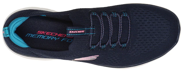 Skechers Slip-On Sneaker »SUMMITS« , Freizeitschuh, Halbschuh, Slipper mit flexibler Traktionslaufsohle