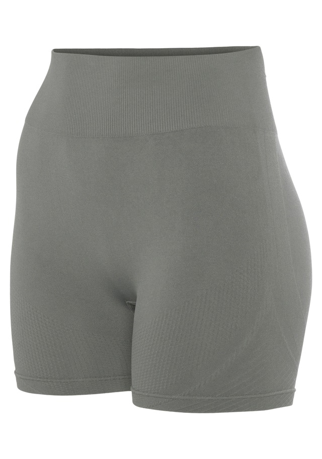 LASCANA Funktionsshorts »Po Push Up« Seamless-Shorts mit Rippstruktur und Shaping-Effekt, Sportshorts