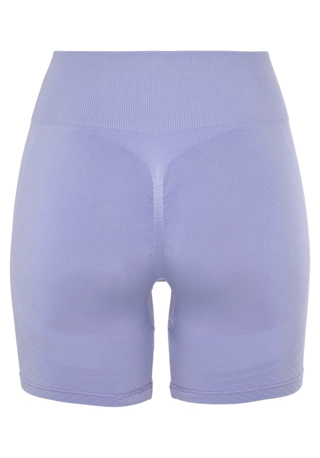 LASCANA Funktionsshorts »Po Push Up« Seamless-Shorts mit Rippstruktur und Shaping-Effekt, Sportshorts