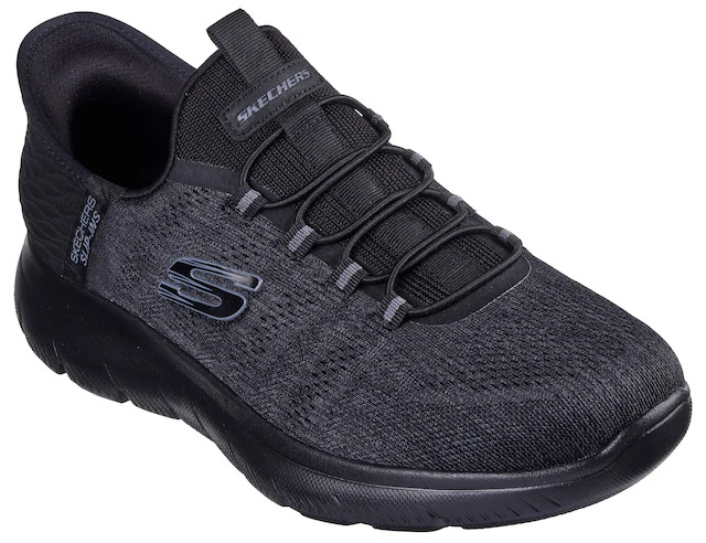 Skechers Slip-On Sneaker »SUMMITS-KEY PACE« Slipper, Freizeitschuh, Halbschuh in veganer Verarbeitung