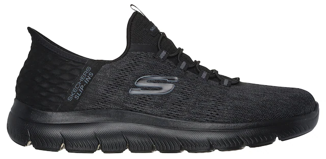 Skechers Slip-On Sneaker »SUMMITS-KEY PACE« Slipper, Freizeitschuh, Halbschuh in veganer Verarbeitung