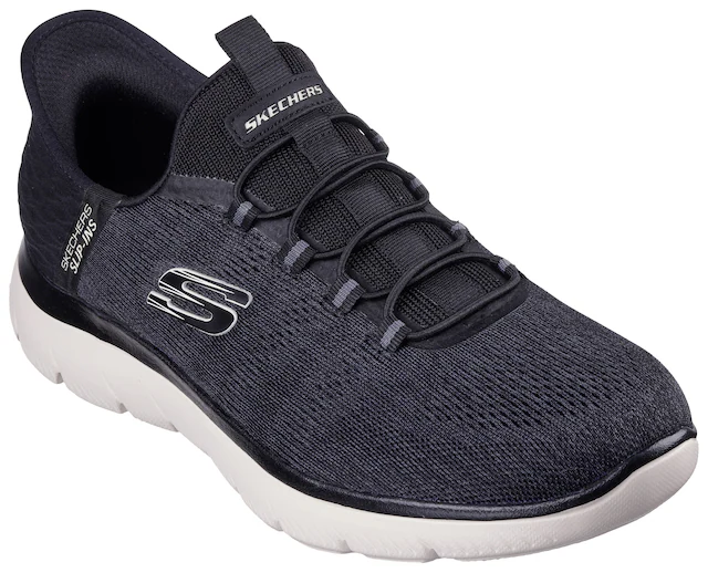 Skechers Slip-On Sneaker »SUMMITS-KEY PACE« Slipper, Freizeitschuh, Halbschuh in veganer Verarbeitung