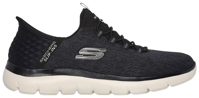 Skechers Slip-On Sneaker »SUMMITS-KEY PACE« Slipper, Freizeitschuh, Halbschuh in veganer Verarbeitung