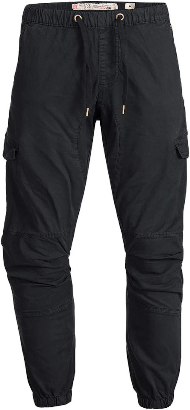 Indicode Cargohose »INLevi« mit seitlichen Cargotaschen und elastischen Bündchen
