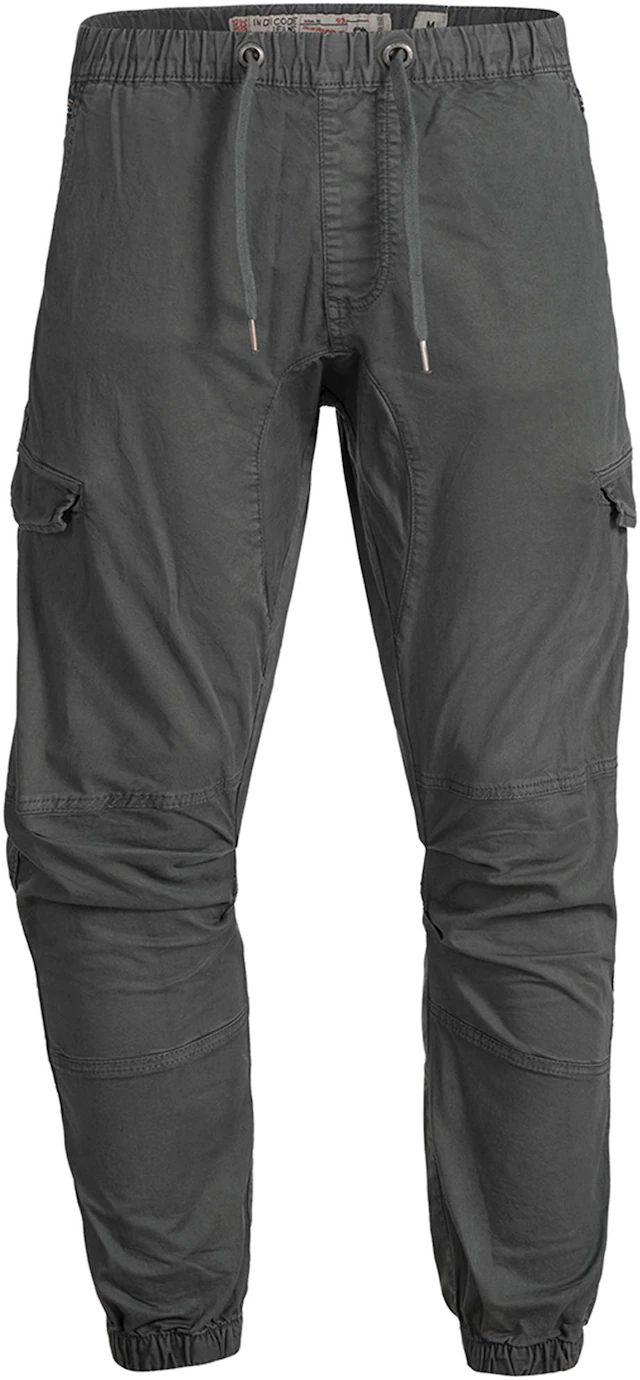 Indicode Cargohose »INLevi« mit seitlichen Cargotaschen und elastischen Bündchen