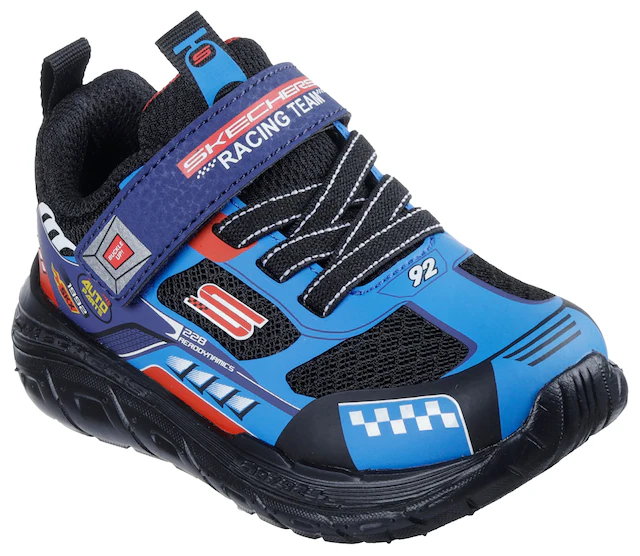 Skechers Lauflernschuh »SKECH TRACKS« Sneaker mit vielen coolen Prints, Größenschablone zum Download