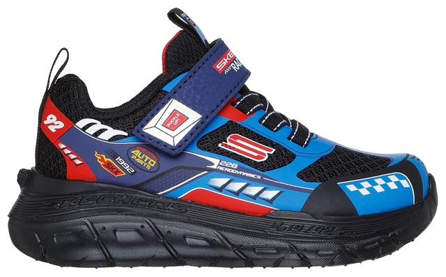 Skechers Lauflernschuh »SKECH TRACKS« Sneaker mit vielen coolen Prints, Größenschablone zum Download