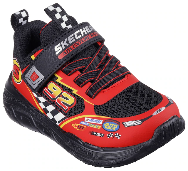 Skechers Lauflernschuh »SKECH TRACKS« Sneaker mit vielen coolen Prints, Größenschablone zum Download