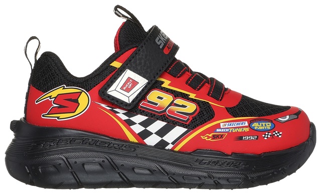 Skechers Lauflernschuh »SKECH TRACKS« Sneaker mit vielen coolen Prints, Größenschablone zum Download