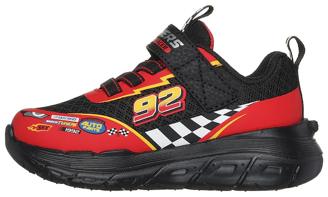 Skechers Lauflernschuh »SKECH TRACKS« Sneaker mit vielen coolen Prints, Größenschablone zum Download