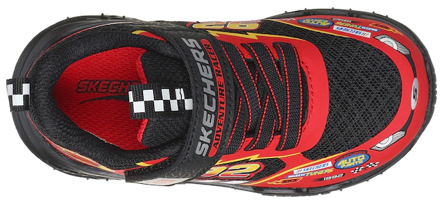 Skechers Lauflernschuh »SKECH TRACKS« Sneaker mit vielen coolen Prints, Größenschablone zum Download
