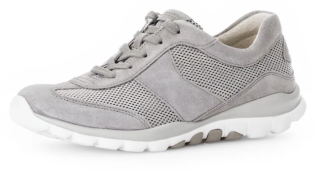 Gabor Keilsneaker , Freizeitschuh, Halbschuh, Schnürschuh mit Logoschriftzug