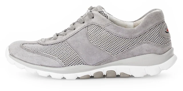 Gabor Keilsneaker , Freizeitschuh, Halbschuh, Schnürschuh mit Logoschriftzug